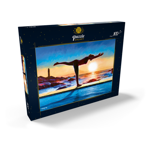 Yoga by the Water 100 Puzzle Schachtel Ansicht2