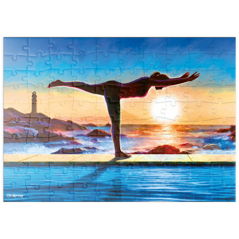 puzzleplate Yoga by the Water 100 Puzzle