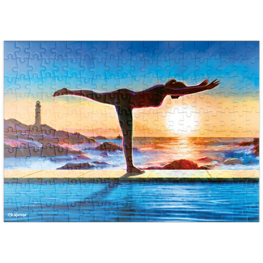 puzzleplate Yoga by the Water 200 Puzzle