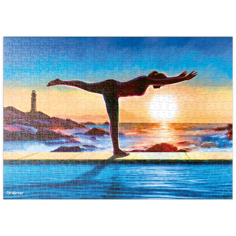 puzzleplate Yoga by the Water 500 Puzzle