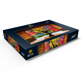 Darstellung des Puzzle Motivs Meditation Yoga - Puzzleteile: 1000