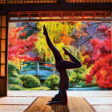 Meditation Yoga 500 Puzzle 3D Modell
