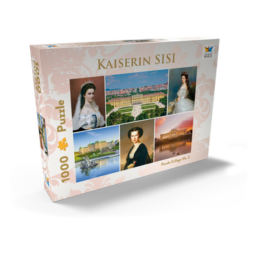 Kaiserin Elisabeth - Sisi - Collage Nr.2 - Wien 1000 Puzzle Schachtel Ansicht2