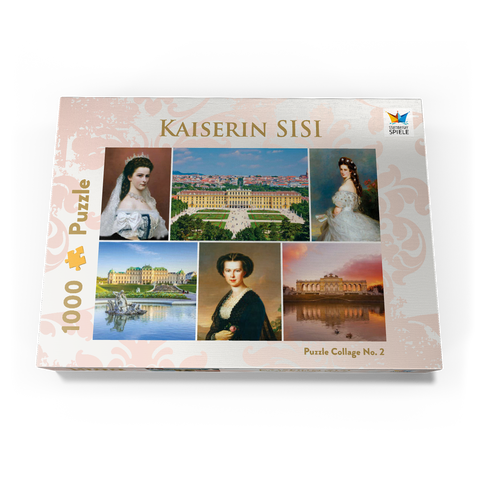 Kaiserin Elisabeth - Sisi - Collage Nr.2 - Wien 1000 Puzzle Schachtel Ansicht3