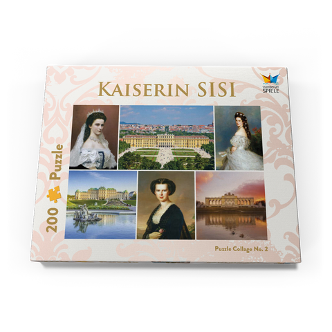 Kaiserin Elisabeth - Sisi - Collage Nr.2 - Wien 200 Puzzle Schachtel Ansicht3