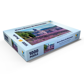 Alternative Darstellung des Puzzle-Motivs Notre Dame de Sénanque, Gordes, Provence, Frankreich – Puzzleteile: 1000