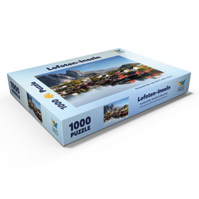 Alternative Darstellung des Puzzle-Motivs Lofoten Inseln in Norwegen – Puzzleteile: 1000