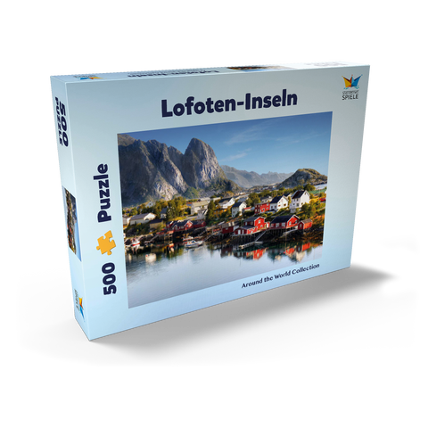 Lofoten Inseln in Norwegen 500 Puzzle Schachtel Ansicht2