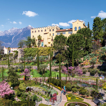 Schloss Trauttmansdorff in Meran, Südtirol, Italien 1000 Puzzle 3D Modell