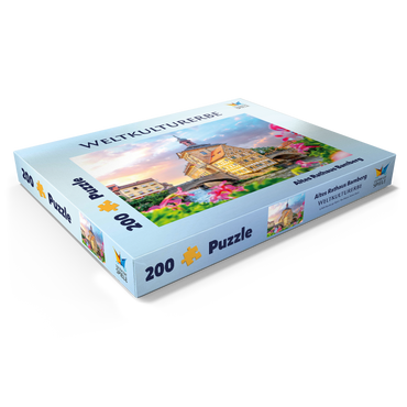 Altes Rathaus in Bamberg - Weltkulturerbe 200 Puzzle Schachtel Ansicht1