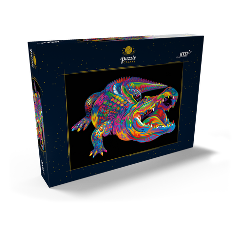 Pop Colors Alligator 1000 Puzzle Schachtel Ansicht2