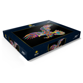 Alternative Darstellung des Puzzle-Motivs Bald Eagle – Puzzleteile: 200