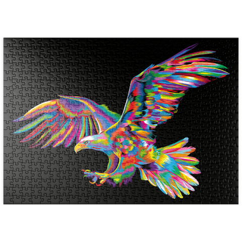 puzzleplate Bald Eagle 500 Puzzle