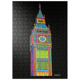 Darstellung des Puzzle Motivs Big Ben - Puzzleteile: 200
