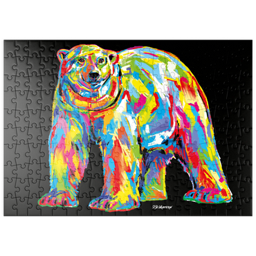 puzzleplate Polar Bear Pop Colors 200 Puzzle