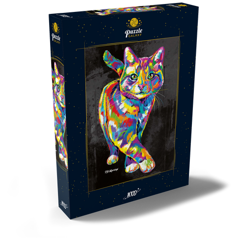 Prancing Kitten 1000 Puzzle Schachtel Ansicht2