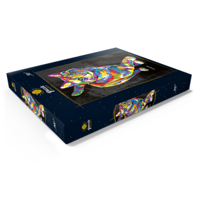 Alternative Darstellung des Puzzle-Motivs Prancing Kitten – Puzzleteile: 200