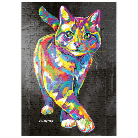 puzzleplate Prancing Kitten 200 Puzzle