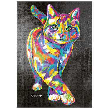 puzzleplate Prancing Kitten 500 Puzzle