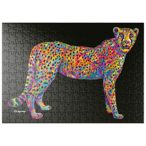 puzzleplate Cheetah Pop Colors 200 Puzzle