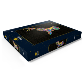 Darstellung des Puzzle Motivs Deer Family - Puzzleteile: 200