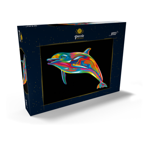 Pop Colors Dolphin 1000 Puzzle Schachtel Ansicht2