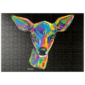Darstellung des Puzzle-Motivs Pop Colors Doe – Puzzleteile: 200