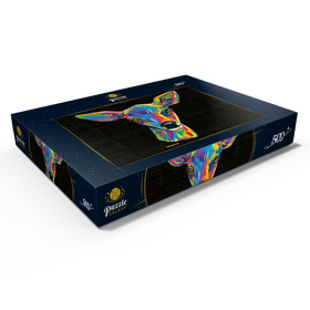 Darstellung des Puzzle Motivs Pop Colors Doe - Puzzleteile: 500