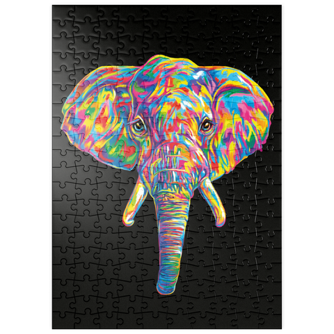 puzzleplate Elephant Head 200 Puzzle