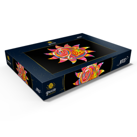 Darstellung des Puzzle Motivs Bright Sun - Puzzleteile: 1000