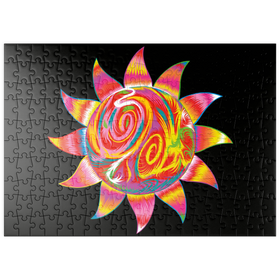Darstellung des Puzzle-Motivs Bright Sun – Puzzleteile: 200