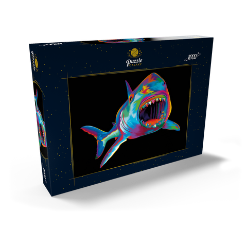 Pop Colors Shark 1000 Puzzle Schachtel Ansicht2