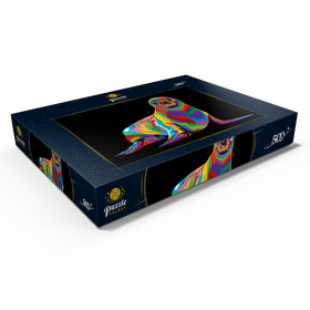 Darstellung des Puzzle Motivs Pop Colors Sea Lion - Puzzleteile: 500