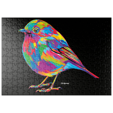 puzzleplate Robin Pop Colors 200 Puzzle