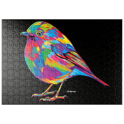 puzzleplate Robin Pop Colors 200 Puzzle