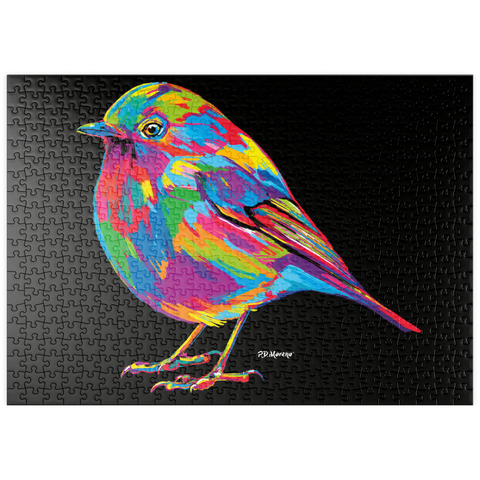 puzzleplate Robin Pop Colors 500 Puzzle