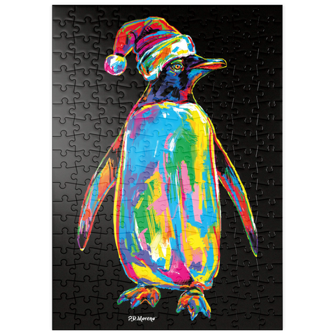 puzzleplate Penguin with a Hat 200 Puzzle