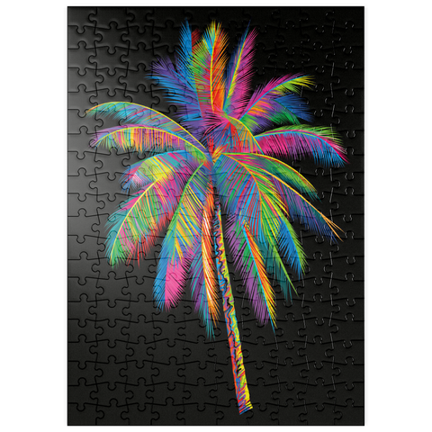 puzzleplate Colorful Palm Tree 200 Puzzle