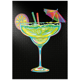 Darstellung des Puzzle-Motivs Fun Margarita – Puzzleteile: 1000