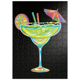 Darstellung des Puzzle Motivs Fun Margarita - Puzzleteile: 100