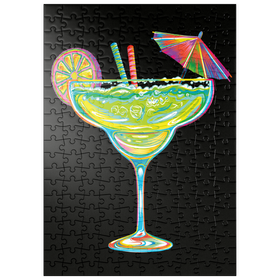 Darstellung des Puzzle Motivs Fun Margarita - Puzzleteile: 200