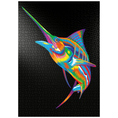 puzzleplate Pop Colors Marlin 1000 Puzzle