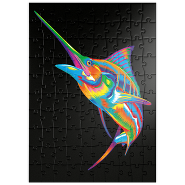 puzzleplate Pop Colors Marlin 100 Puzzle