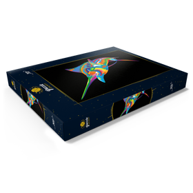Darstellung des Puzzle Motivs Pop Colors Marlin - Puzzleteile: 200