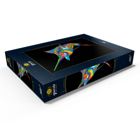 Darstellung des Puzzle Motivs Pop Colors Marlin - Puzzleteile: 500