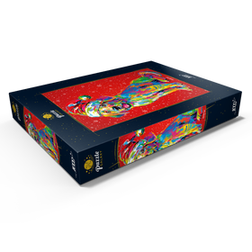 Alternative Darstellung des Puzzle-Motivs Santa's Lab – Puzzleteile: 1000