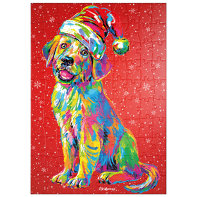 Darstellung des Puzzle Motivs Santa's Lab - Puzzleteile: 100