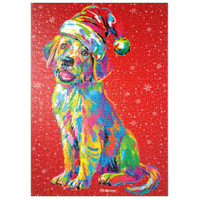 Darstellung des Puzzle Motivs Santa's Lab - Puzzleteile: 500