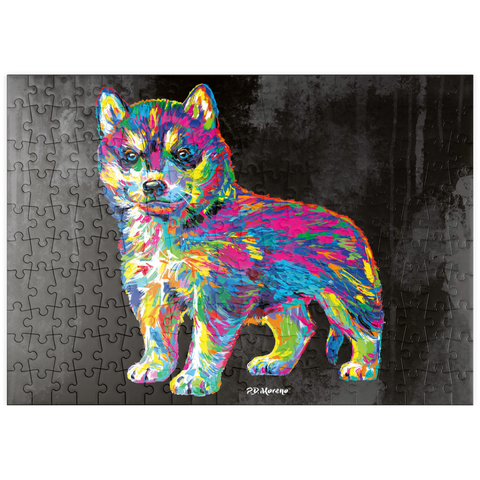 puzzleplate Pop Colors Husky 200 Puzzle