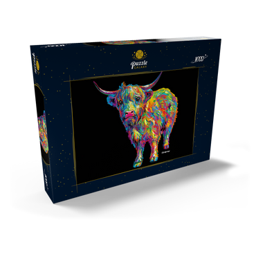 Highland Cow 1000 Puzzle Schachtel Ansicht2